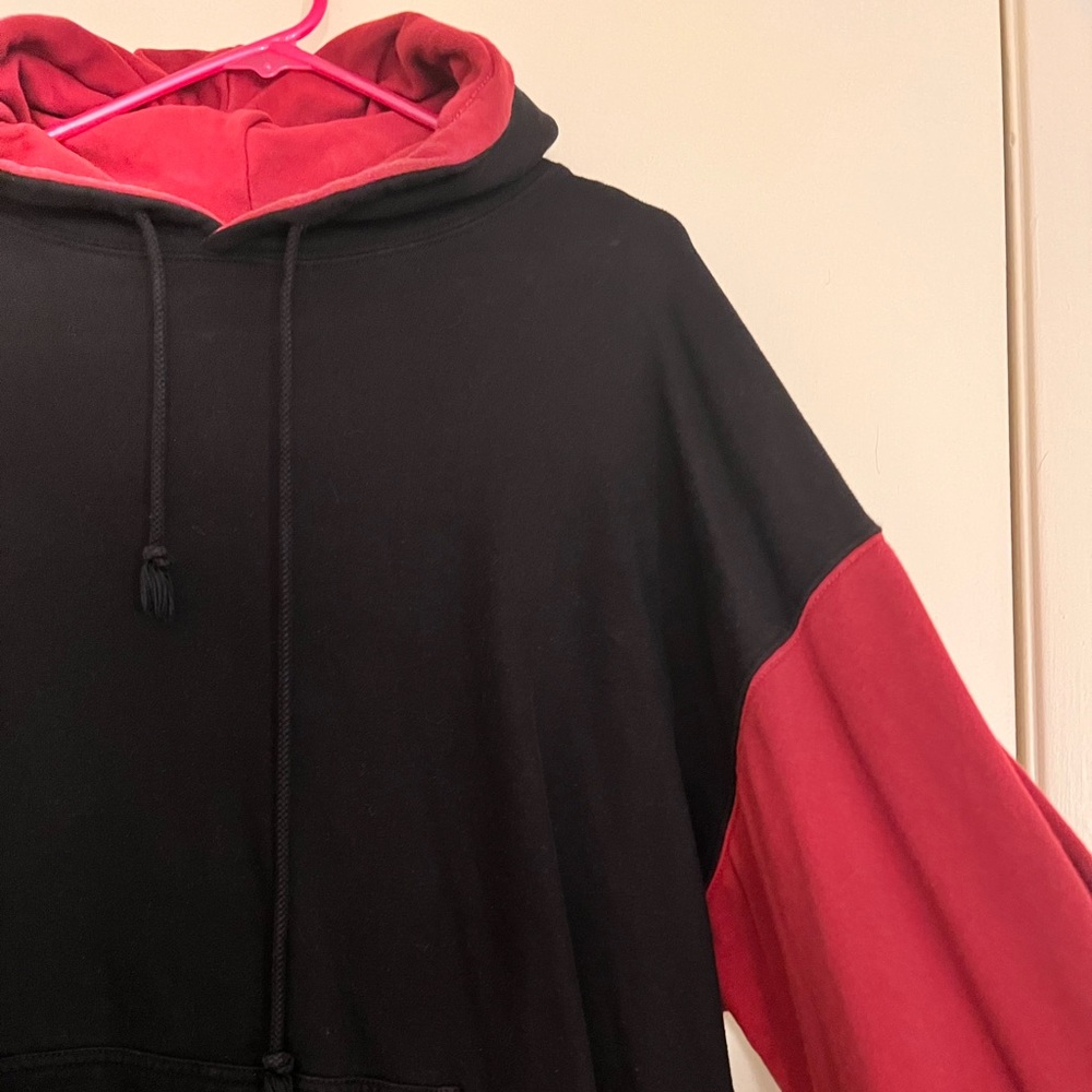 brandy two tone hoodie
